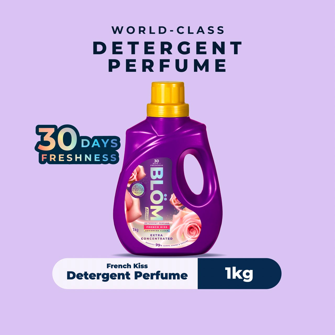 BLÖM Extra Concentrated Premium Laundry Detergent Perfume (1KG)